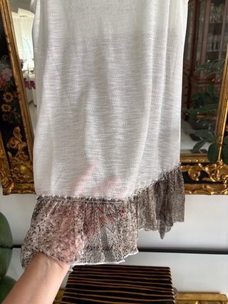 Blusa con pedrería