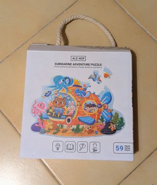 Puzzle Submarino Aventura ALE-HOP 59 Piezas