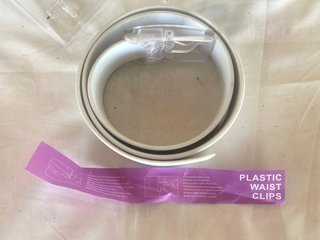 Cintura Bianca Silicone Jelly Golf Fashion