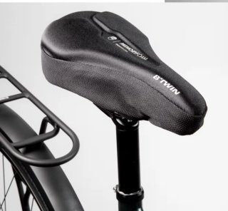 Cubre sillín Btwin Memory Foam