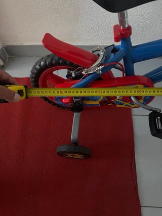 Bicicleta Spiderman Infantil 2-4 años