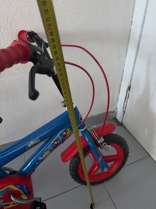 Bicicleta Spiderman Infantil 2-4 años