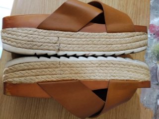 Sandalias plataforma esparto Festissimo Talla 38