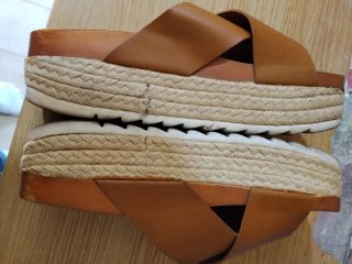 Sandalias plataforma esparto Festissimo Talla 38