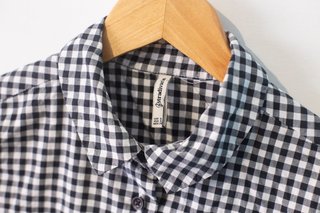 Camisa Stradivarius Cuadros Blanco y Negro