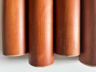 4 patas de madera de haya para somieres