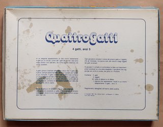 Quattro Gatti - Editrice Giochi 1984