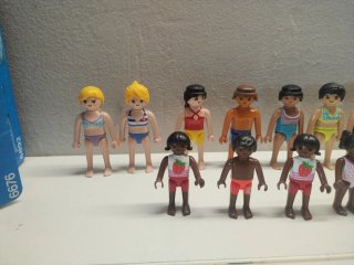 Playmobil Verano Piscina kayack canoa summer