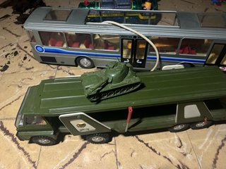 Gijoe camion y tanques guerra vintage