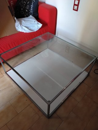 Mesa comedor + 4 sillas madera caoba