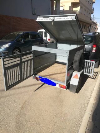 Remolque perros/carga Animales Vivos