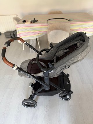 Carrito Bebé Jane Kendo 2 Piezas Gris.