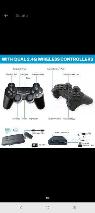 Game Stick X2 Pro ( foto reale)