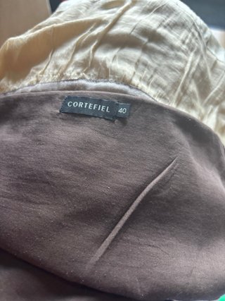Falda Cortefiel M Lazada Beige Marrón