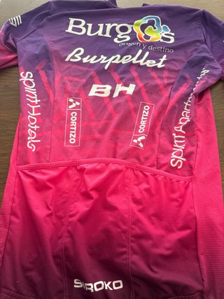 Maillot Burgos BH Burpellet Siroko Talla XS