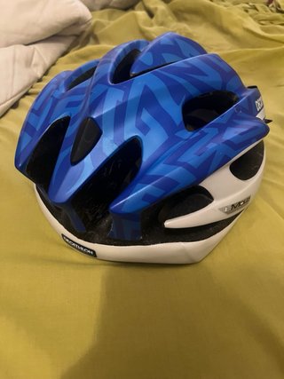 Casco bici blu Decathlon