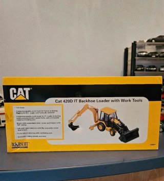 Retroexcavadora CAT 420D 1:50 Norscot