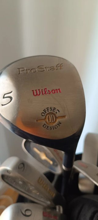 Palos de golf Wilson ProStaff 6 y 9, 8,5, 3,7....