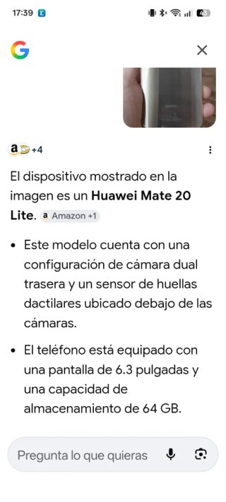 Móvil Huawei para piezas