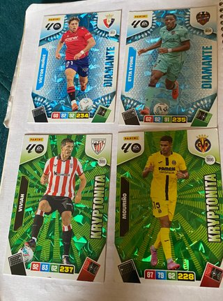Cromos Adrenalyn Liga 25-26: Diamante y Criptonita