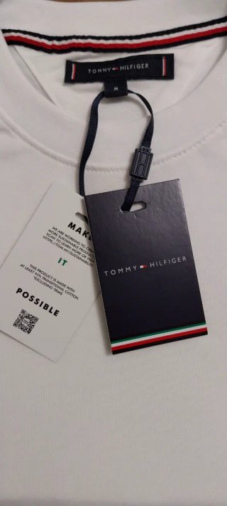 T-shirt Tommy Hilfiger branca