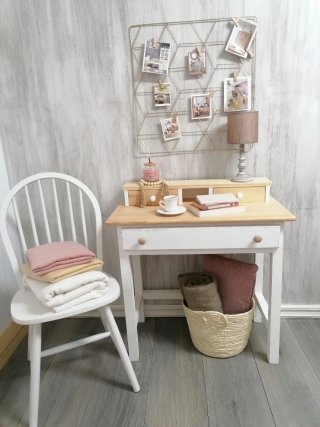 Escritorio secreter consola de madera