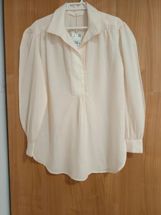 Blusa Mango Talla XS Beige
