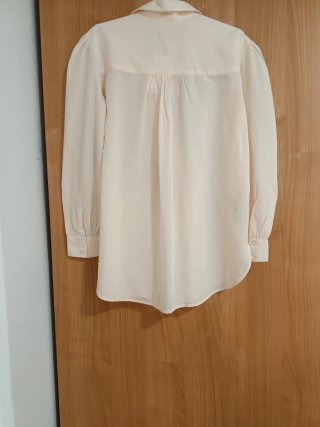 Blusa Mango Talla XS Beige