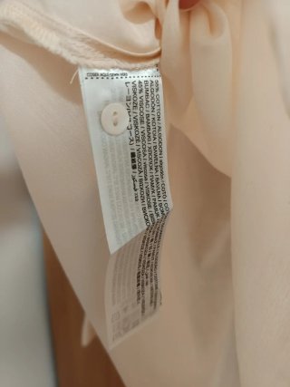 Blusa Mango Talla XS Beige