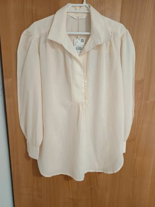 Blusa Mango Talla XS Beige