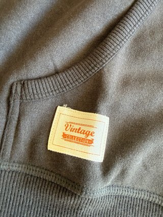 Felpa Algida vintage con zip taglia M