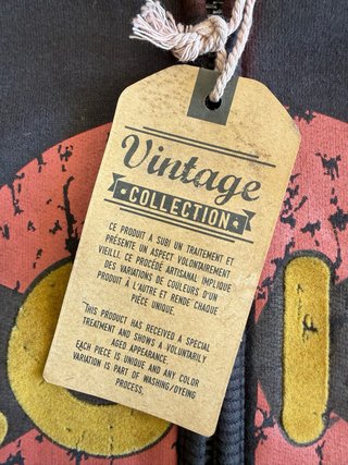 Felpa Algida vintage con zip taglia M