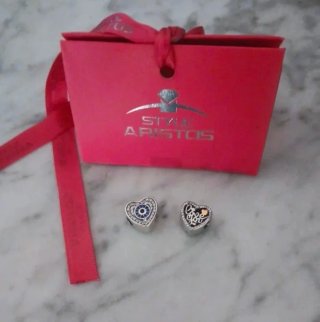 2 Charms Corazón Style Aristos