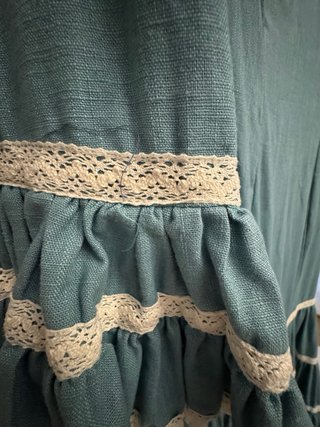 Traje flamenca canastero
