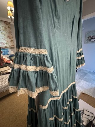 Traje flamenca canastero