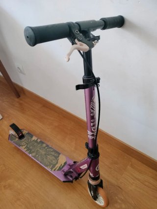 Patinete Oxelo Morado 4-9 años