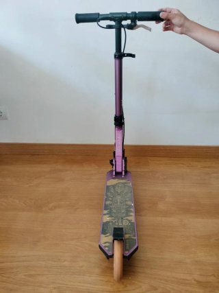 Patinete Oxelo Morado 4-9 años