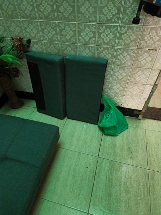 ‼️URGENTE‼️ tengo que sacar ya Sofá Cama Gris Tela