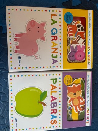 Pack libro-puzzle la Granja y Palabras