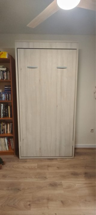 Cama abatible vertical 90x190 como nueva