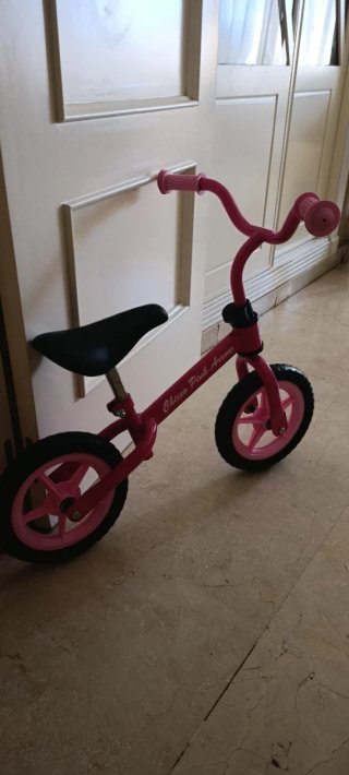 Bicicleta sin pedales Chicco Pink Arrow