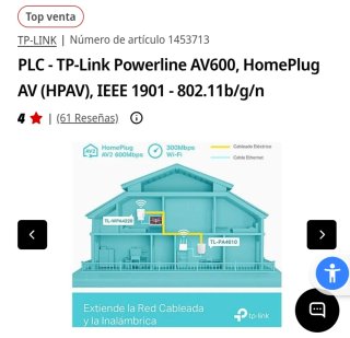 TP-Link Powerline AV600 HomePlug