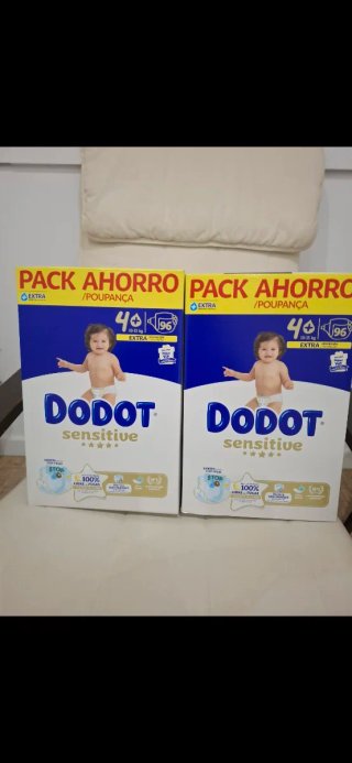 Fraldas Dodot Sensitive Pack Ahorro 4+