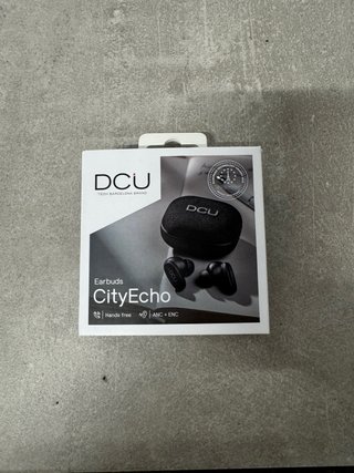 Auriculares DCU CityEcho ANC Bluetooth Negros
