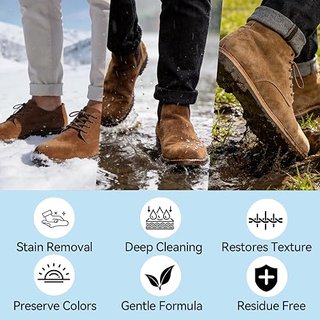 Kit Limpiador Zapatos Ante y Nobuck Bellfluene