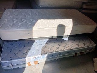 Cama canguro con colchones