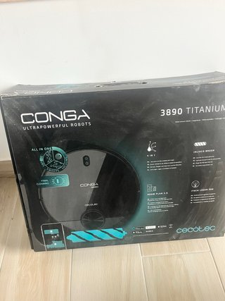 Robot Aspirapolvere Conga 3890 Titanium