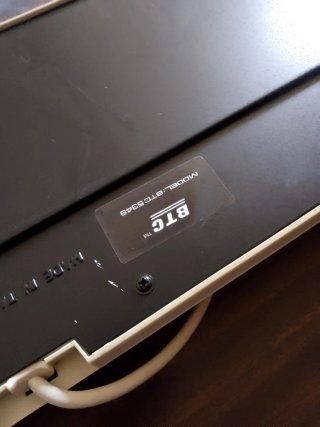 Tastiera BTC DIN per IBM DOS Beige