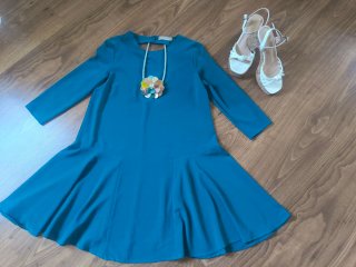 Vestido Pull&Bear Azul.