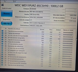Disco Duro WDC 1TB